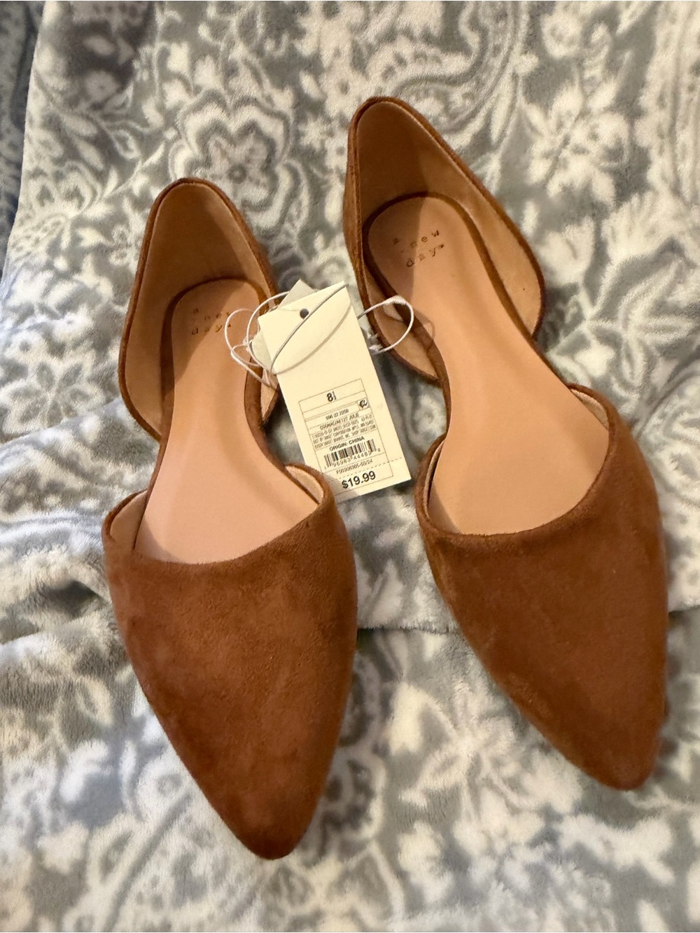 Target Brown D'Orsay Pointed-Toe Flats